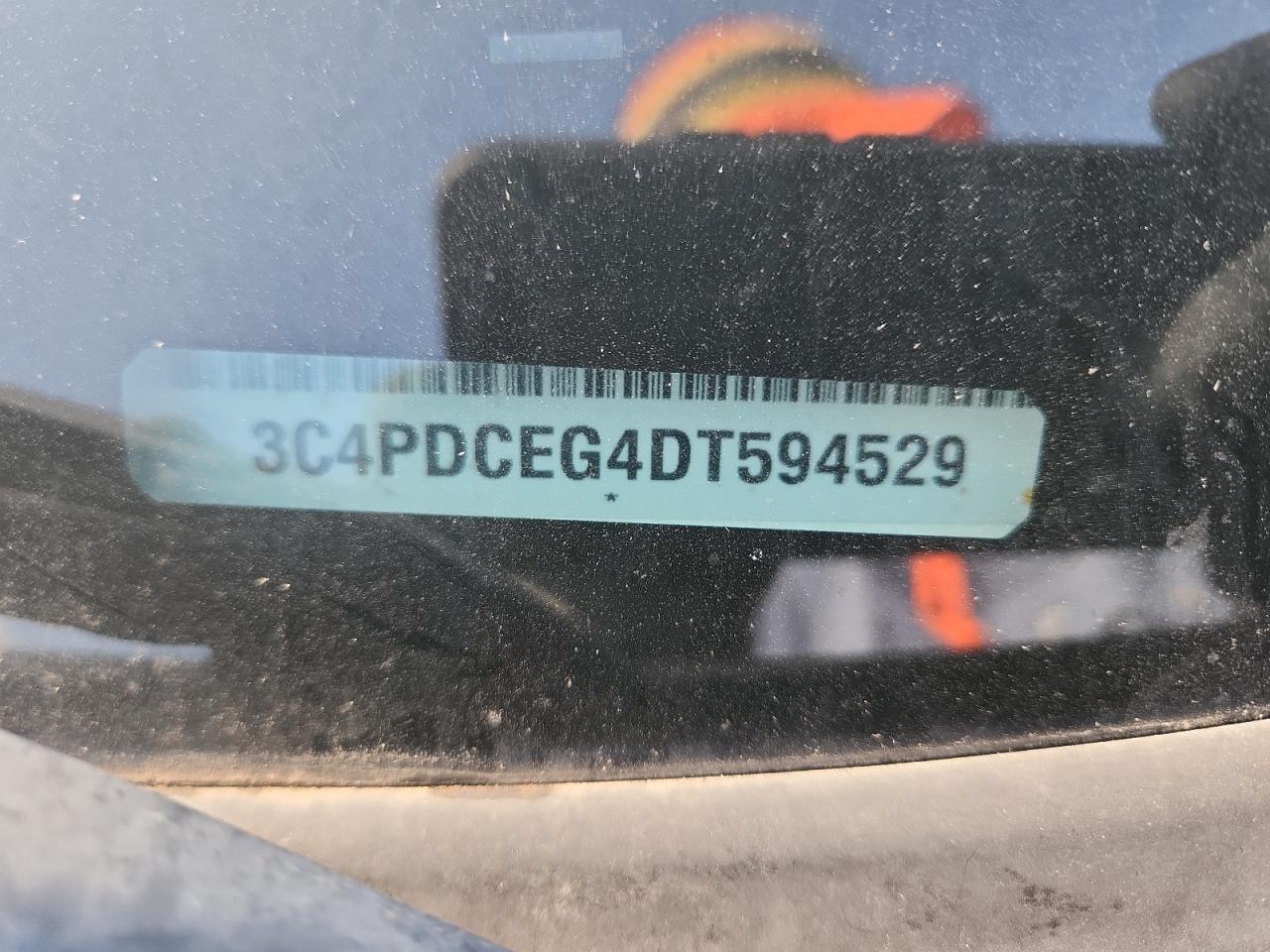 2013 Dodge Journey R/T VIN: 3C4PDCEG4DT594529 Lot: 66558065