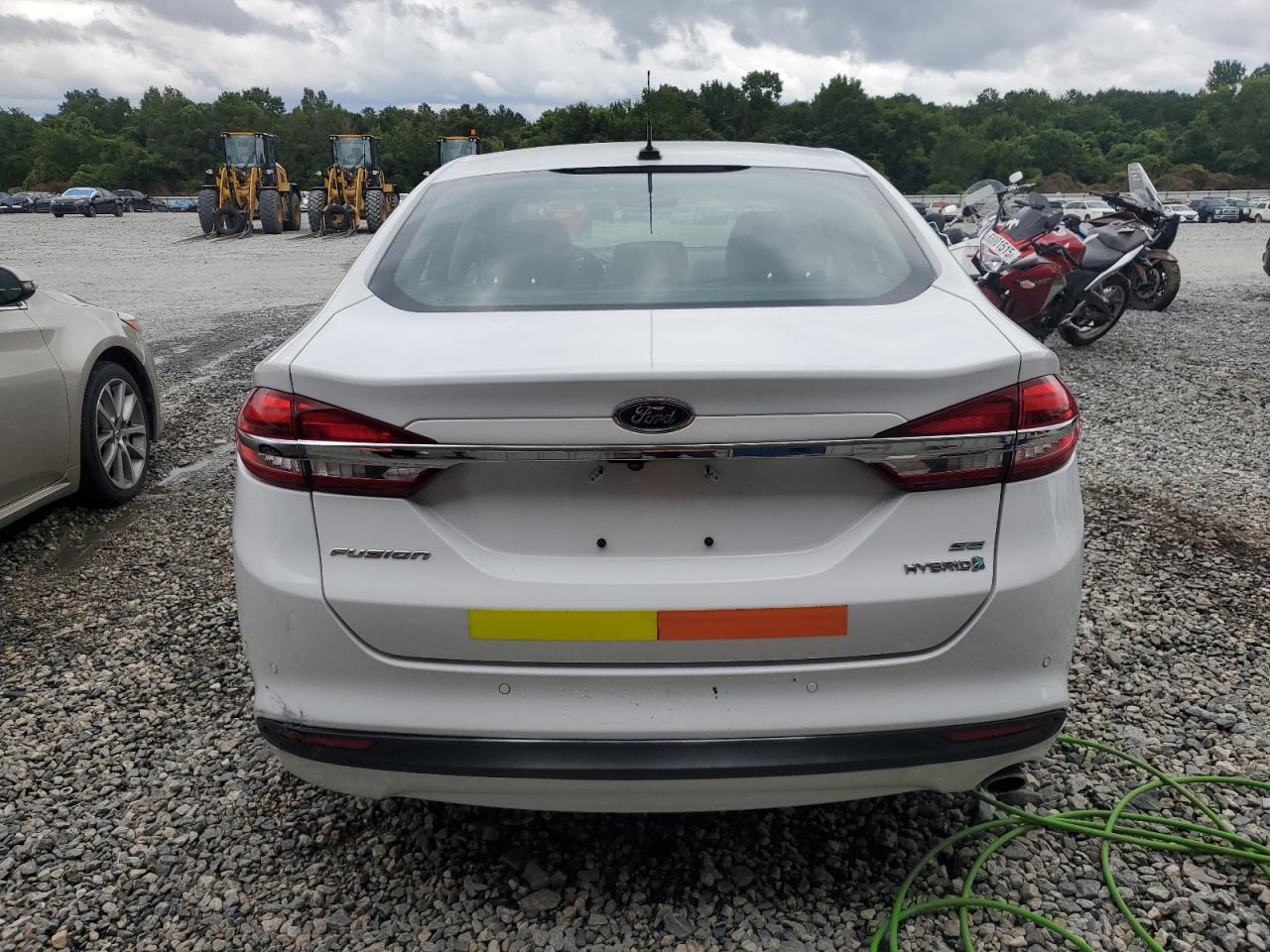 2018 Ford Fusion Se Hybrid VIN: 3FA6P0LU0JR281924 Lot: 56527885