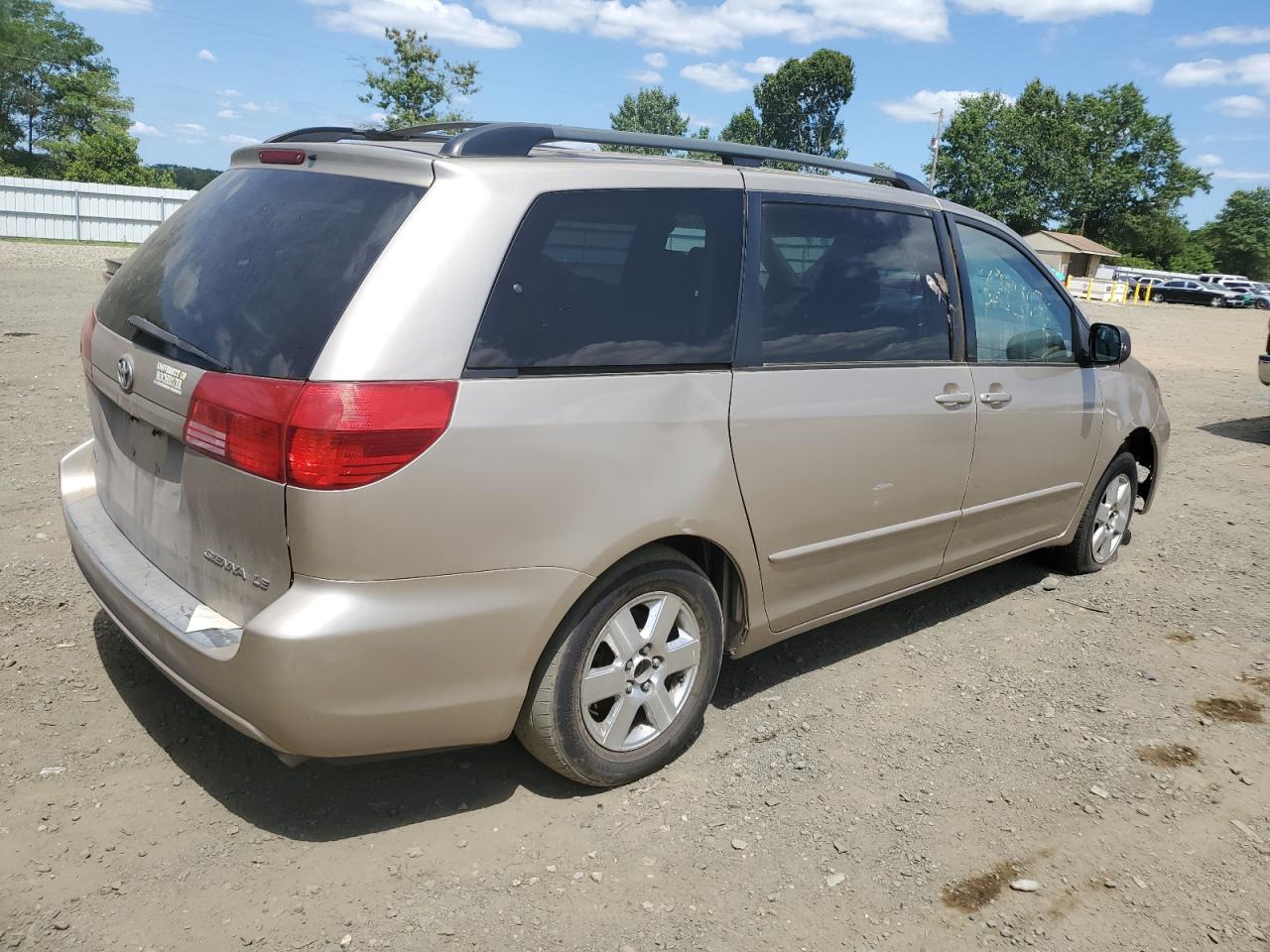 2004 Toyota Sienna Ce beige sports v gas 5TDZA23C14S114002 photo #4