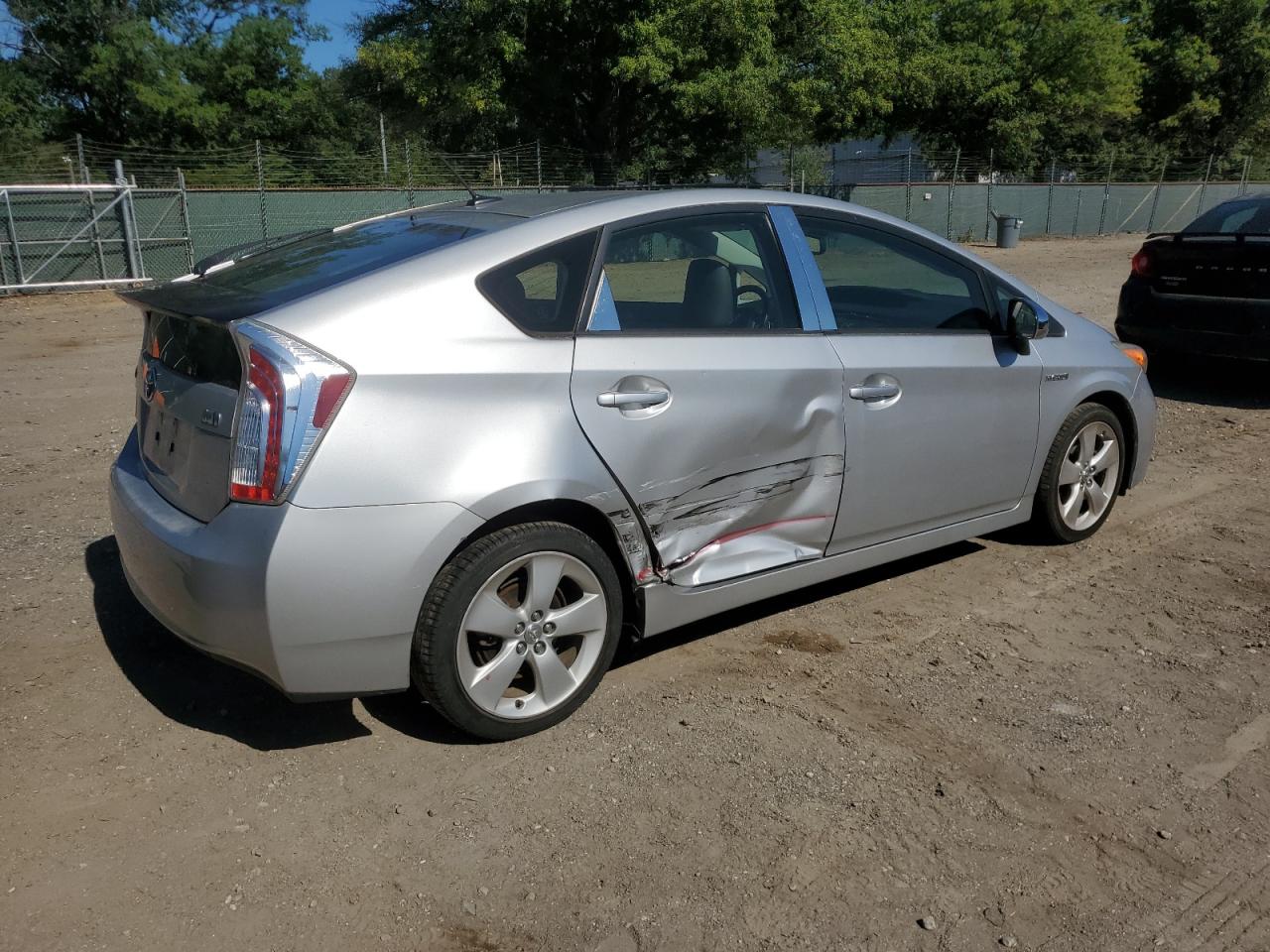 2013 Toyota Prius silver null hybrid JTDKN3DU8D0348062 photo #4