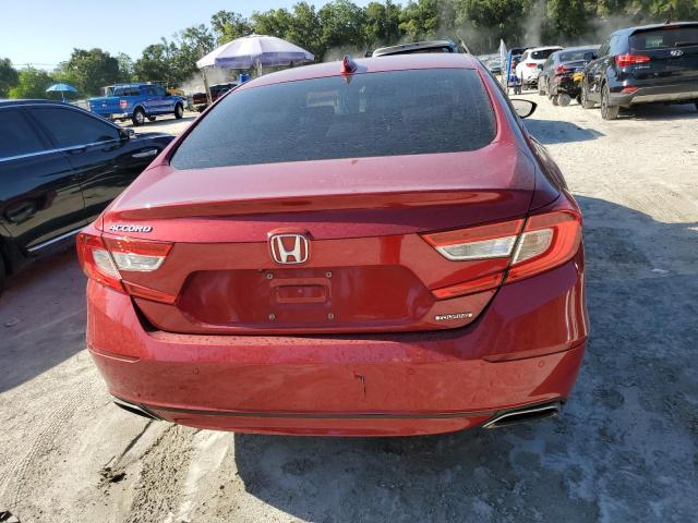  HONDA ACCORD 2018 Red