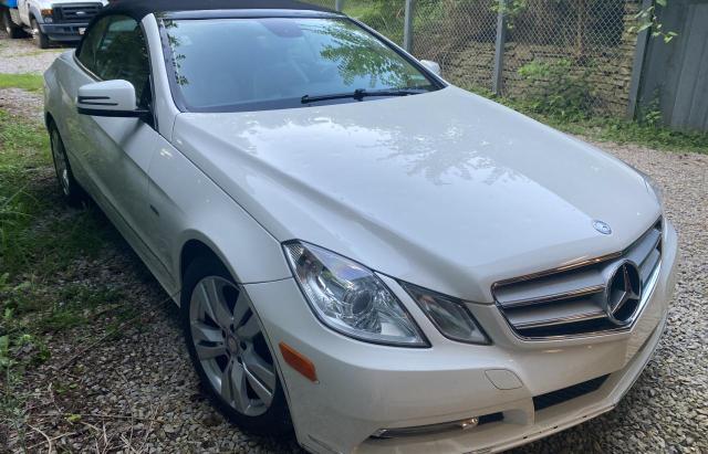 Cabriolets MERCEDES-BENZ E-CLASS 2012 Biały