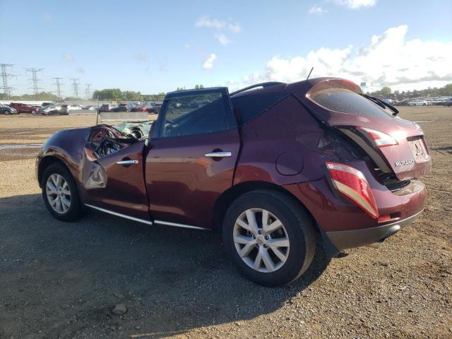  NISSAN MURANO 2012 Burgundy