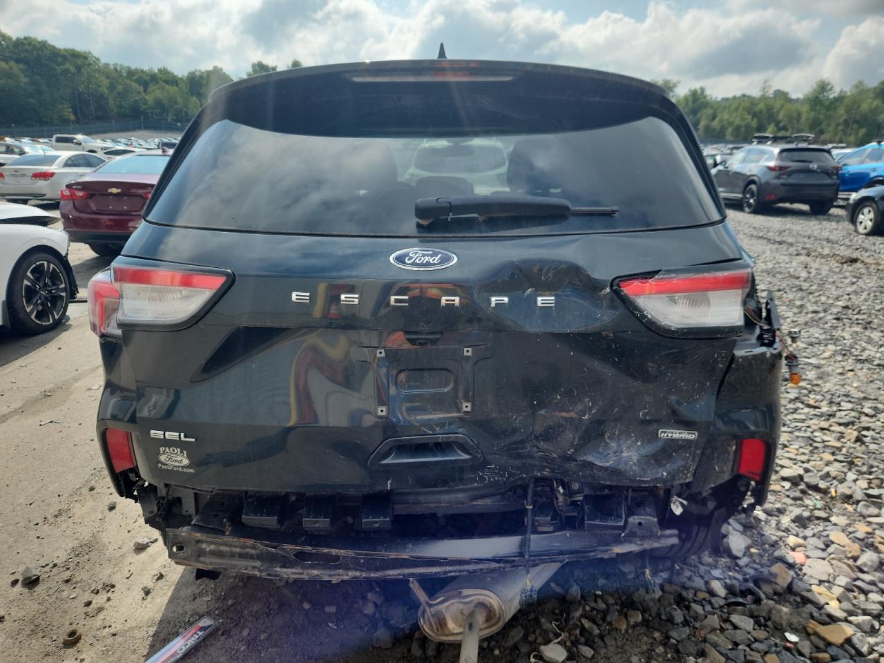 2022 Ford Escape Sel VIN: 1FMCU0KZ8NUA99384 Lot: 68816595