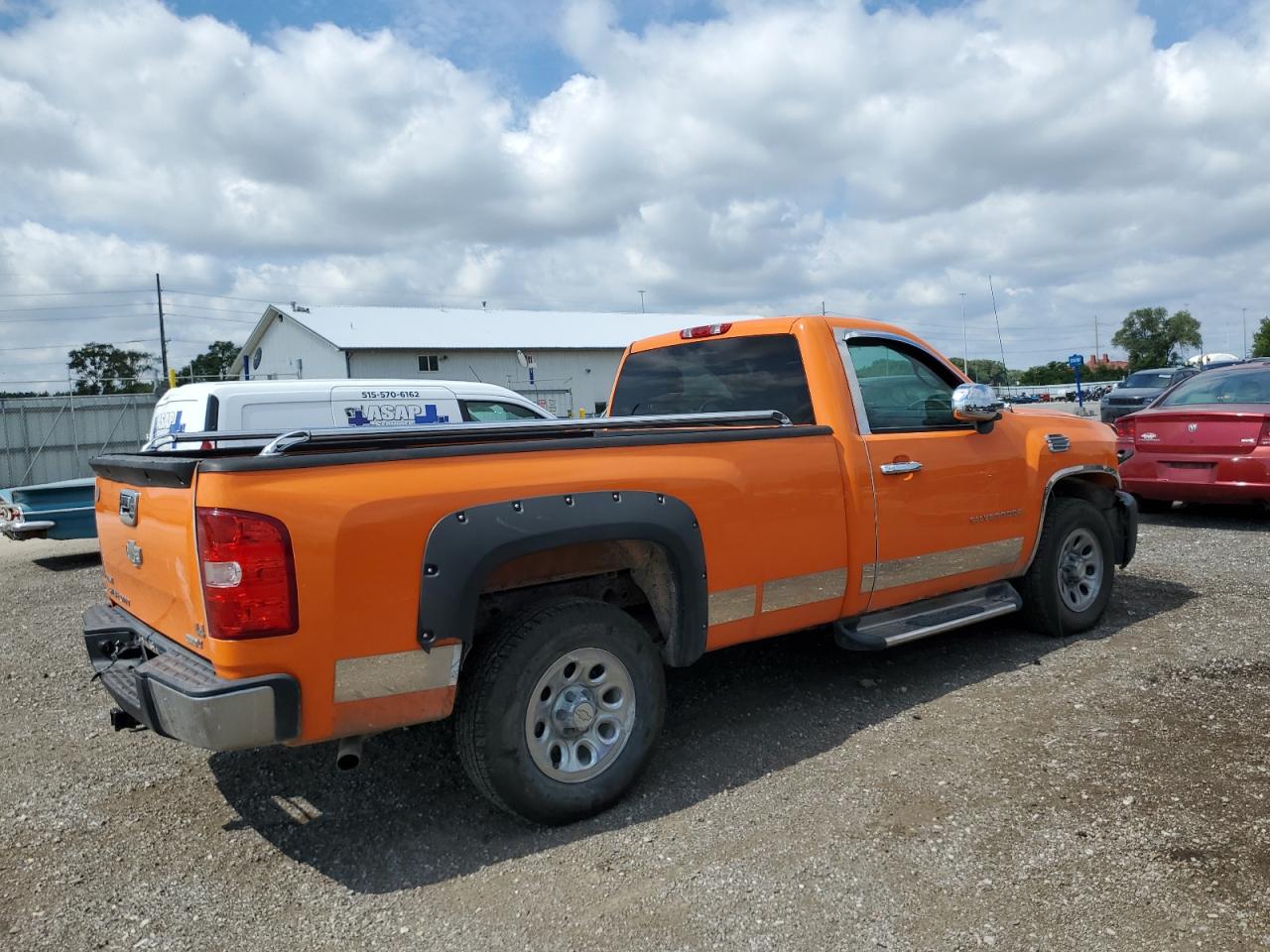 2009 Chevrolet Silverado C1500 Lt orange null flexible 1GCEC24079Z185241 photo #4
