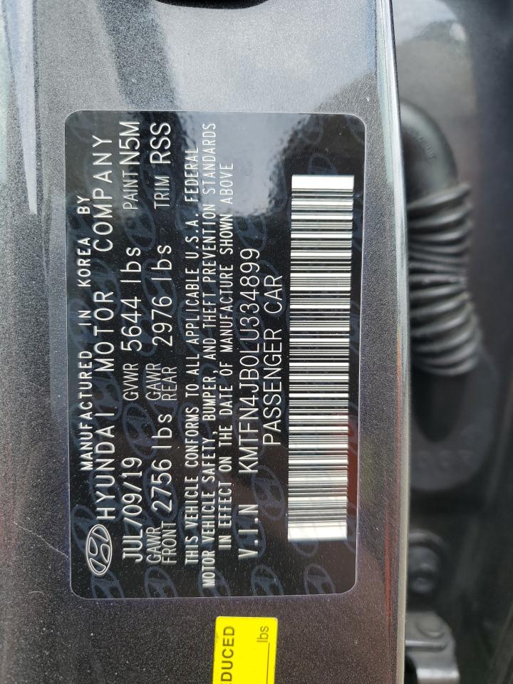 2020 Genesis G80 Base VIN: KMTFN4JB0LU334899 Lot: 68813225