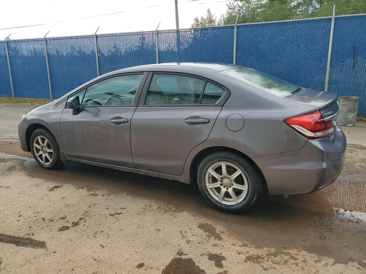 2015 Honda Civic Lx grey sedan gas 2HGFB2F45FH018509 photo #3