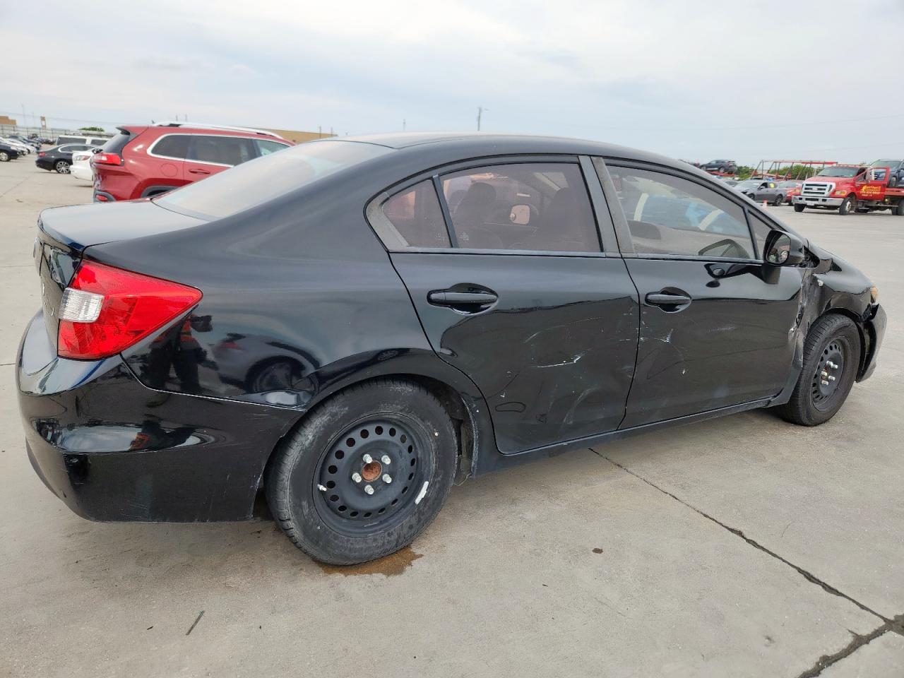 2012 Honda Civic Lx 2HGFB2F50CH554112 photo #4