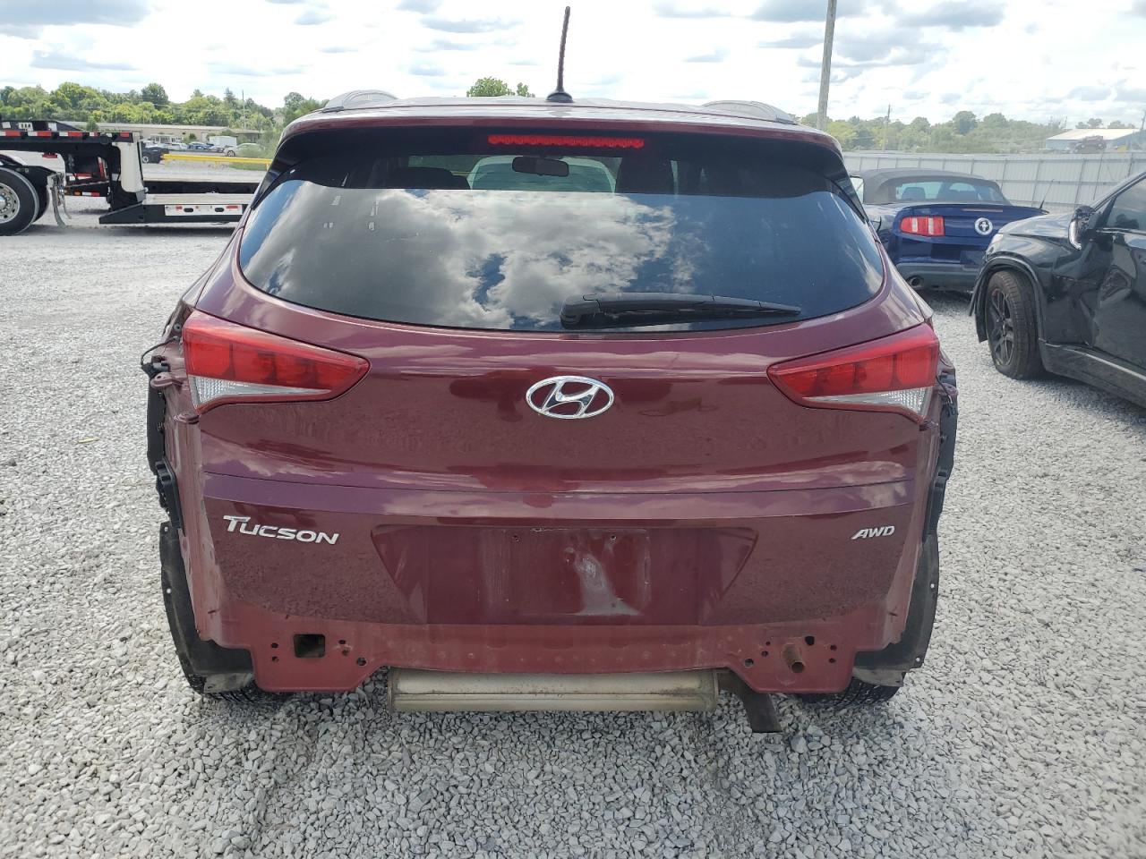 2017 Hyundai Tucson Limited VIN: KM8J3CA44HU481028 Lot: 68672855