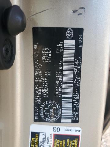 2011 TOYOTA CAMRY SE  