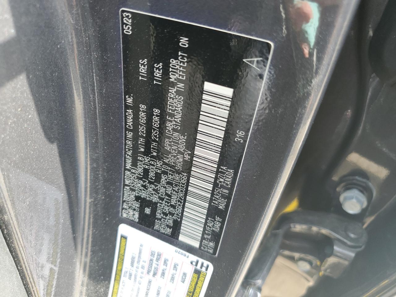 2024 Lexus Nx 350 Premium VIN: 2T2GGCEZ2RC033664 Lot: 68068565