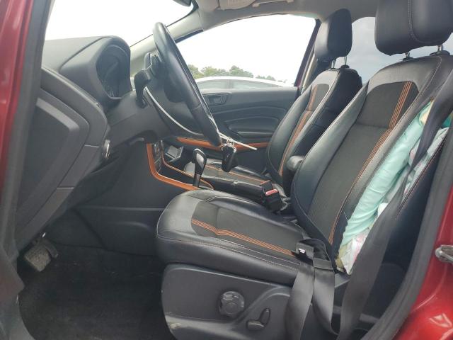  FORD ECOSPORT 2018 Red