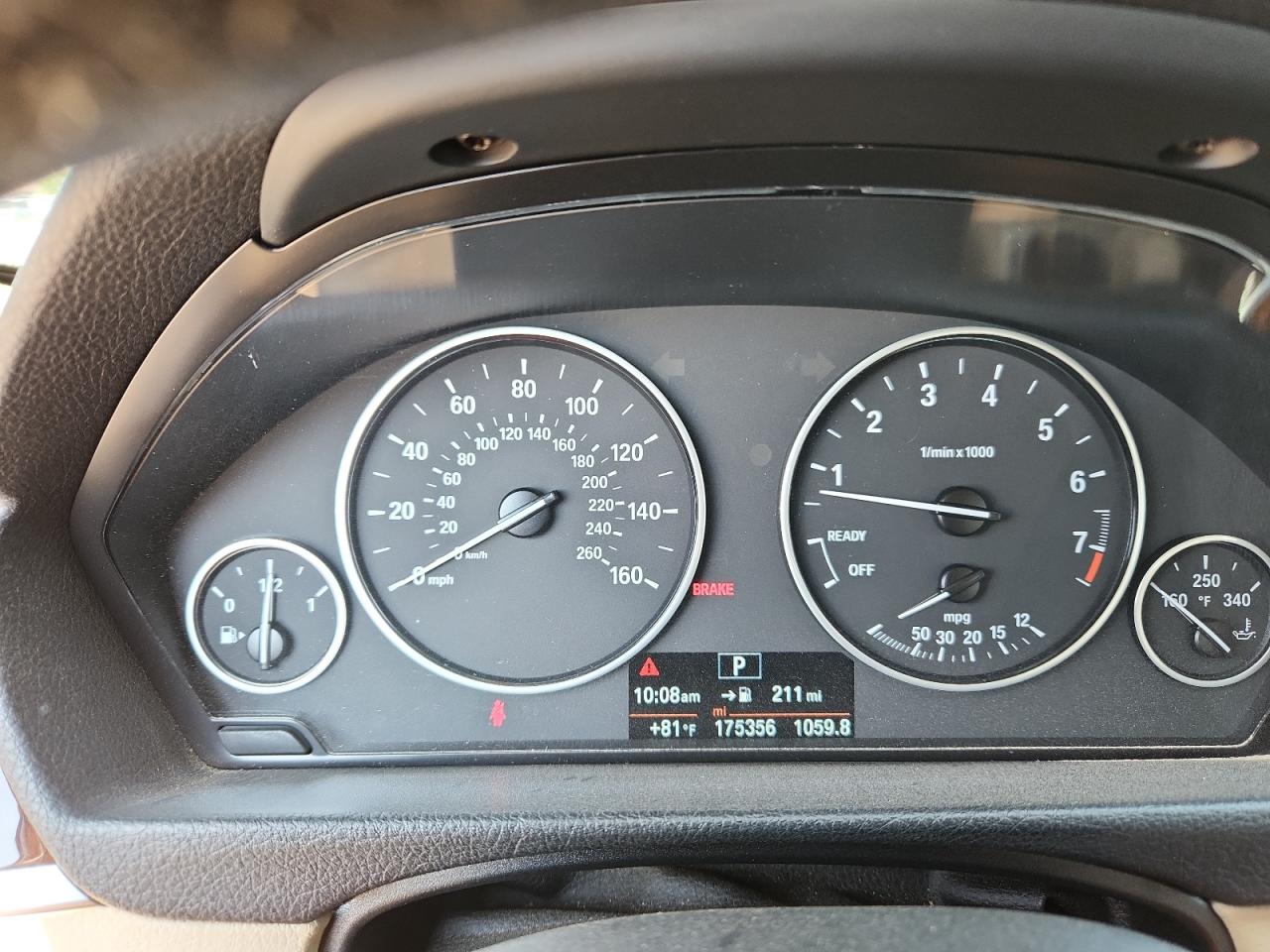 2014 BMW 328 I VIN: WBA3A5C52EP601646 Lot: 69878655