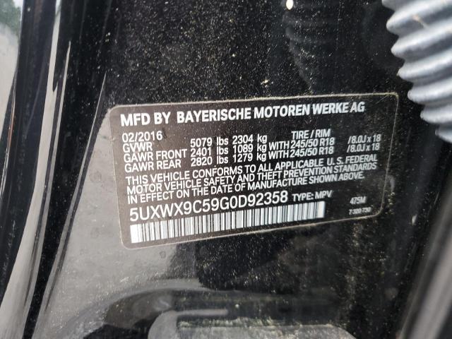2016 BMW X3 XDRIVE28I  
