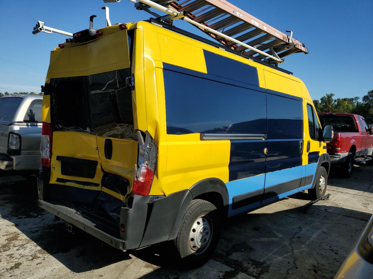 2021 Ram Promaster 2500 2500 High yellow null flexible 3C6LRVDG0ME555493 photo #4