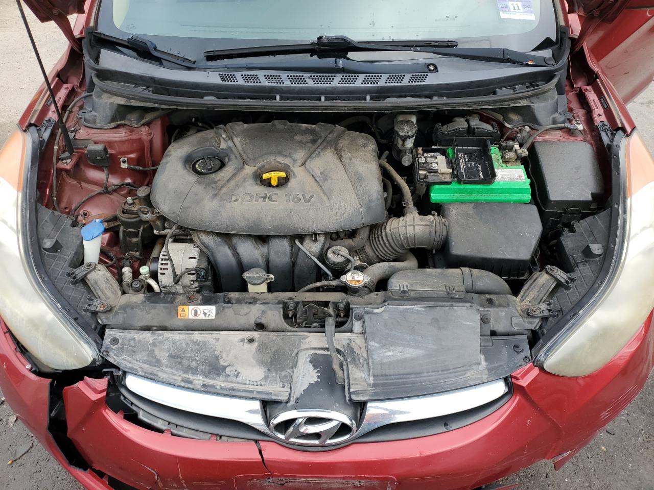 2013 Hyundai Elantra Gls VIN: 5NPDH4AE5DH378660 Lot: 69376085