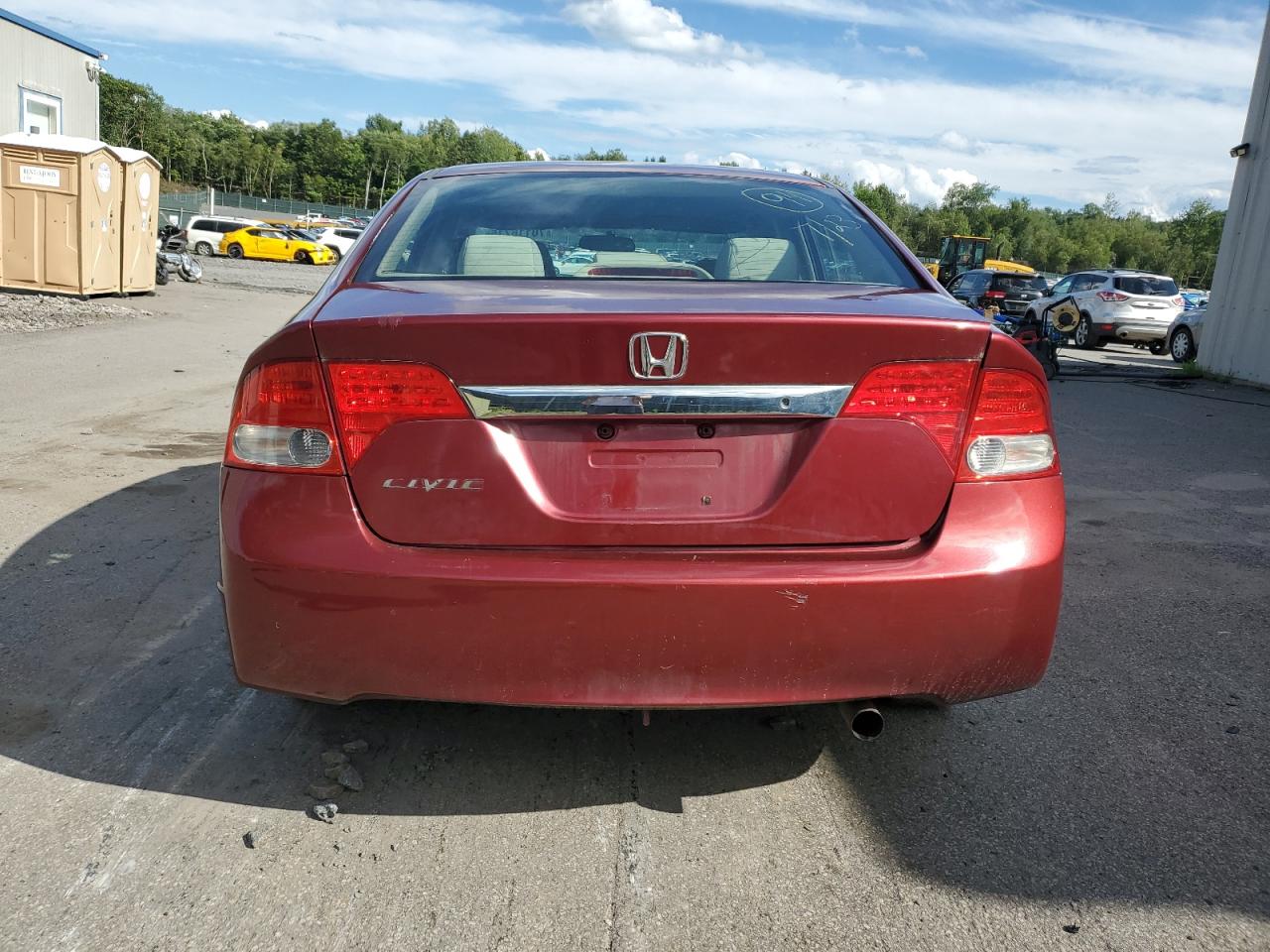 2009 Honda Civic Lx VIN: 19XFA16599E011633 Lot: 70116715