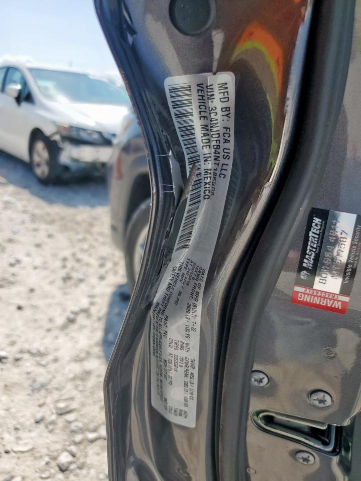 2022 Jeep Compass Latitude Lux VIN: 3C4NJDFB4NT185506 Lot: 68849535