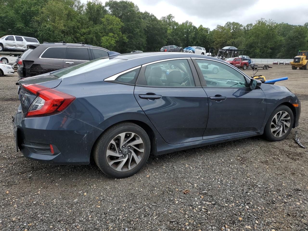 2018 Honda Civic Ex grey null gas 2HGFC2F74JH500257 photo #4