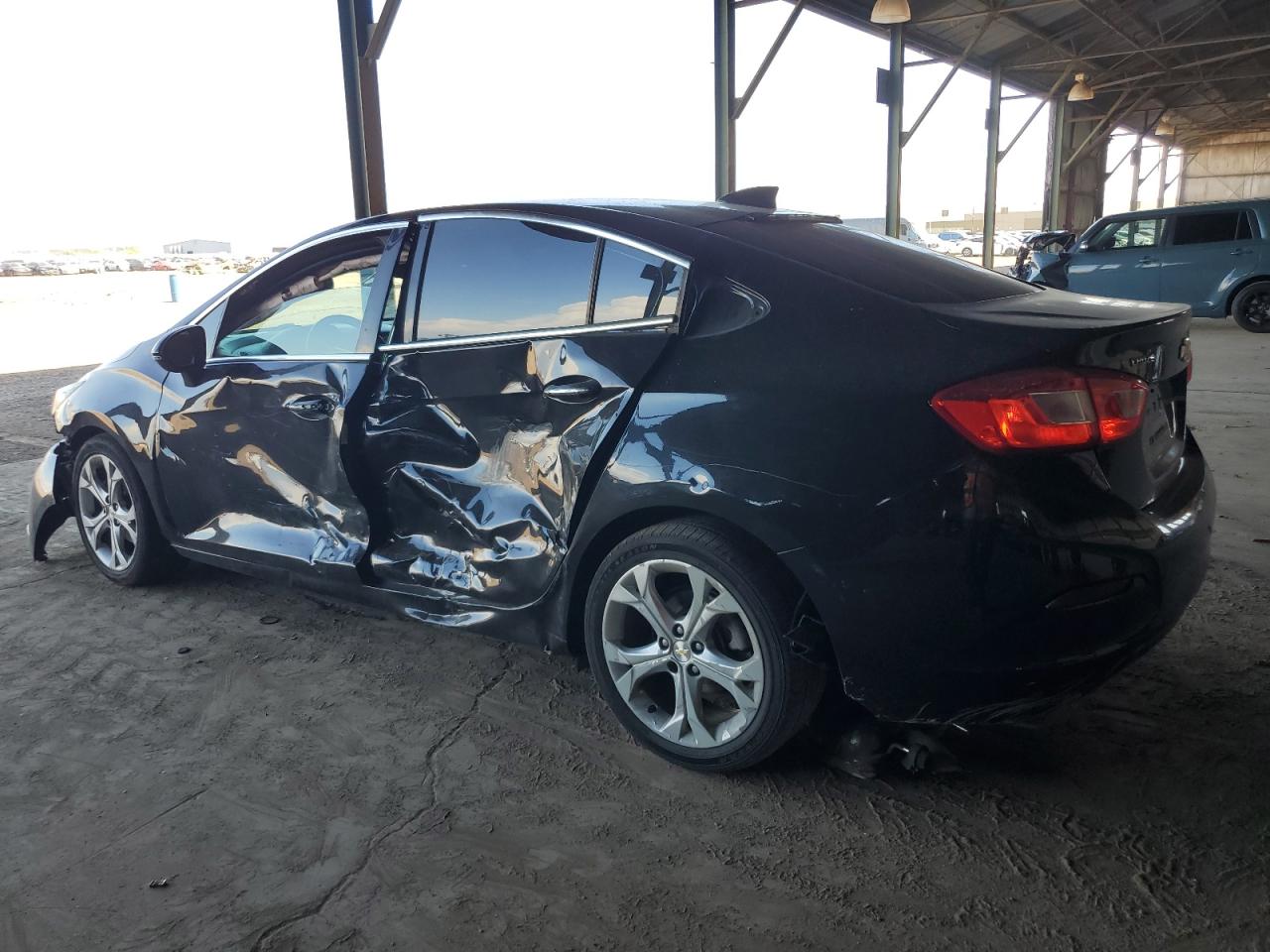 2017 Chevrolet Cruze Premier black null gas 1G1BF5SM4H7195133 photo #3