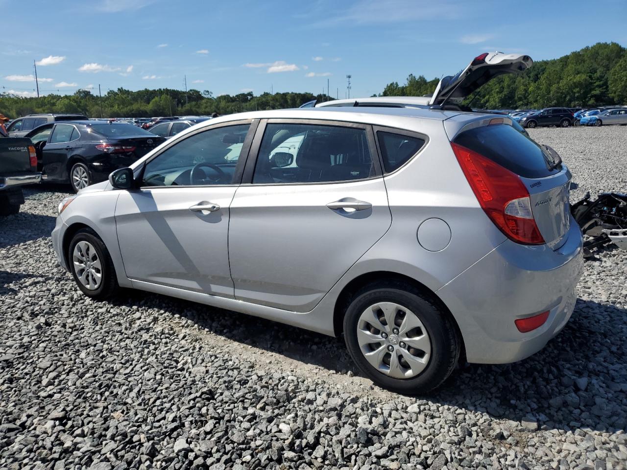 2017 Hyundai Accent Se silver null gas KMHCT5AE7HU337308 photo #3