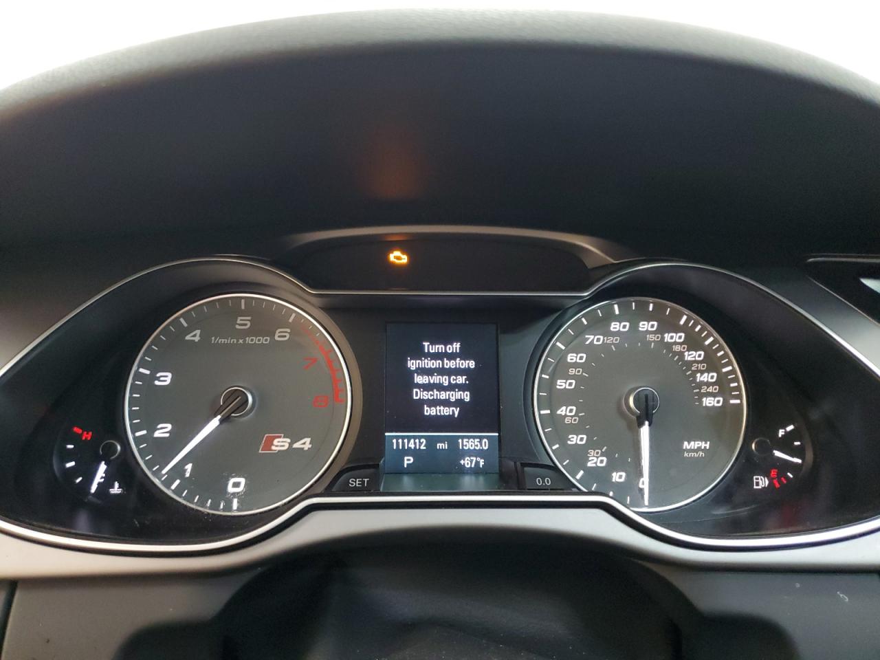 2013 Audi S4 Premium Plus VIN: WAUBGAFL1DA158565 Lot: 68732505