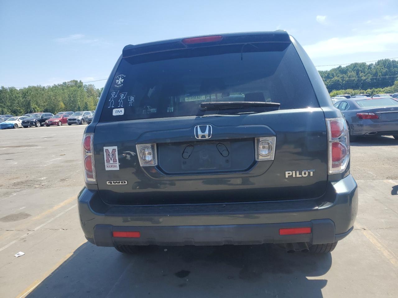2006 Honda Pilot Ex VIN: 5FNYF18476B003597 Lot: 70830915
