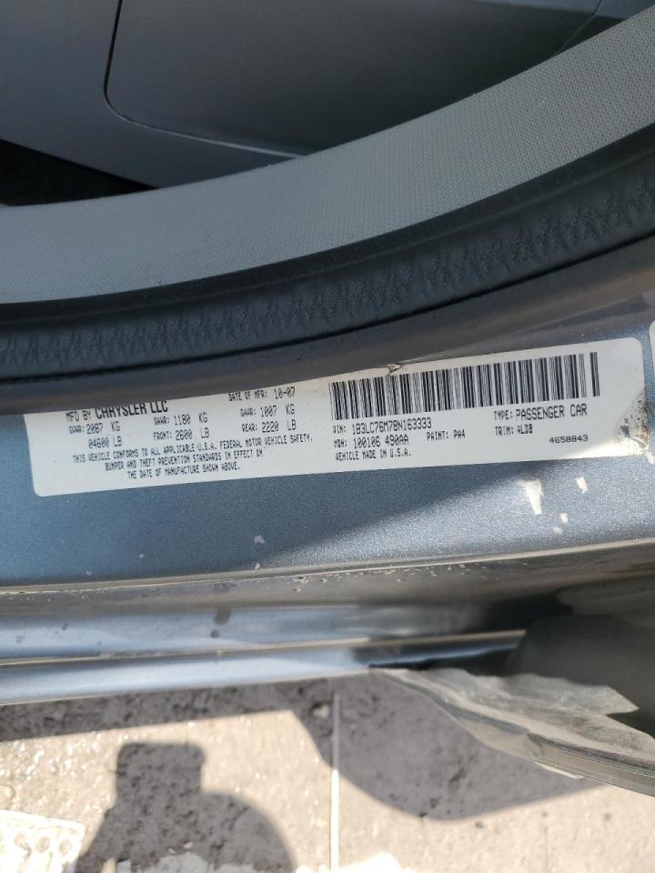 2008 Dodge Avenger R/T VIN: 1B3LC76M78N163333 Lot: 67174955