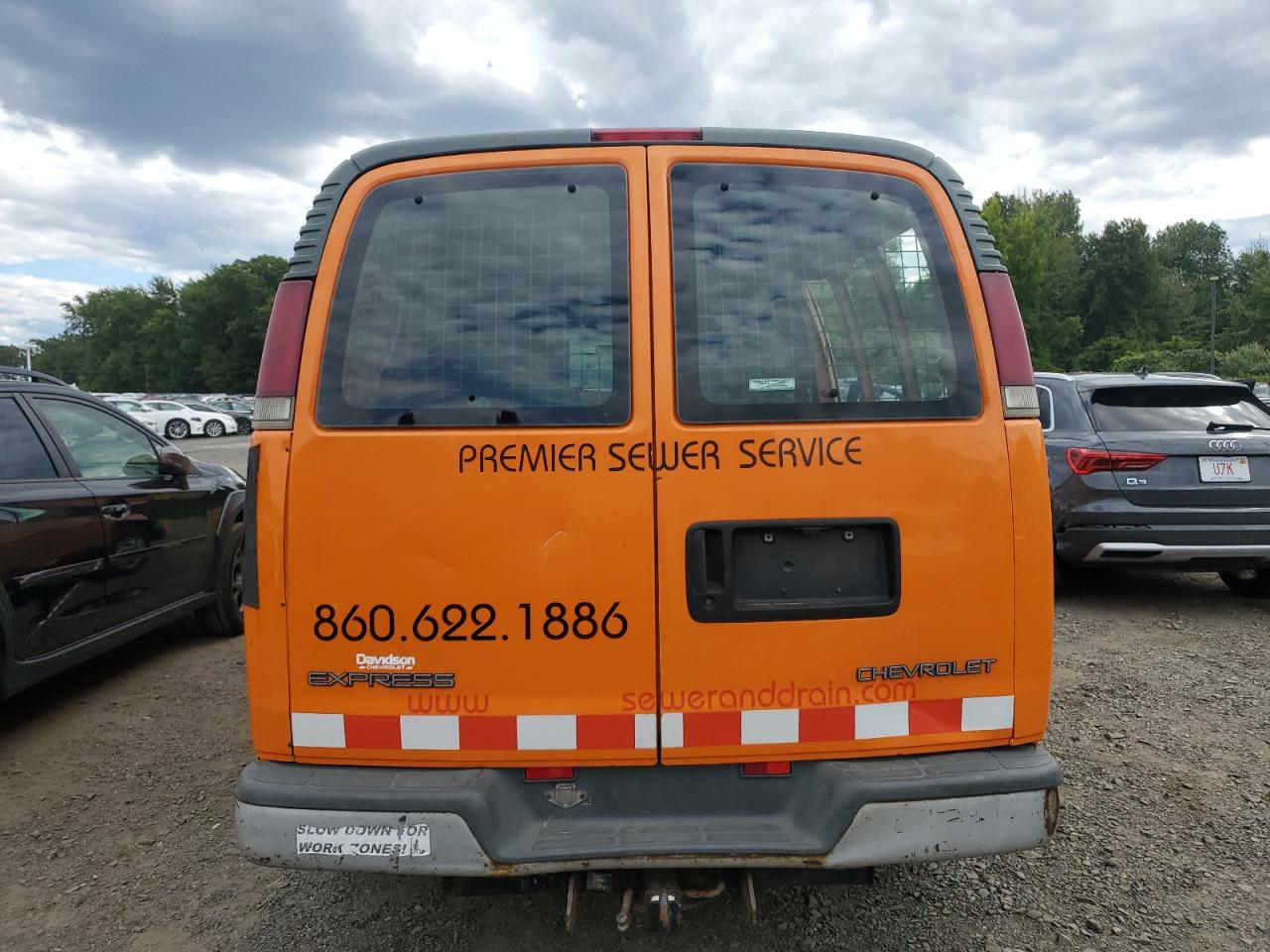 2000 Chevrolet Express G2500 VIN: 1GCGG29F5Y1262583 Lot: 70409045