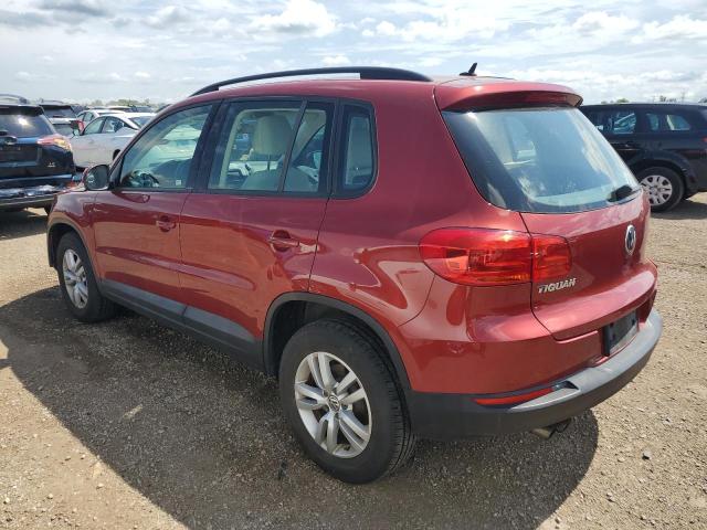 VOLKSWAGEN TIGUAN 2016 Красный
