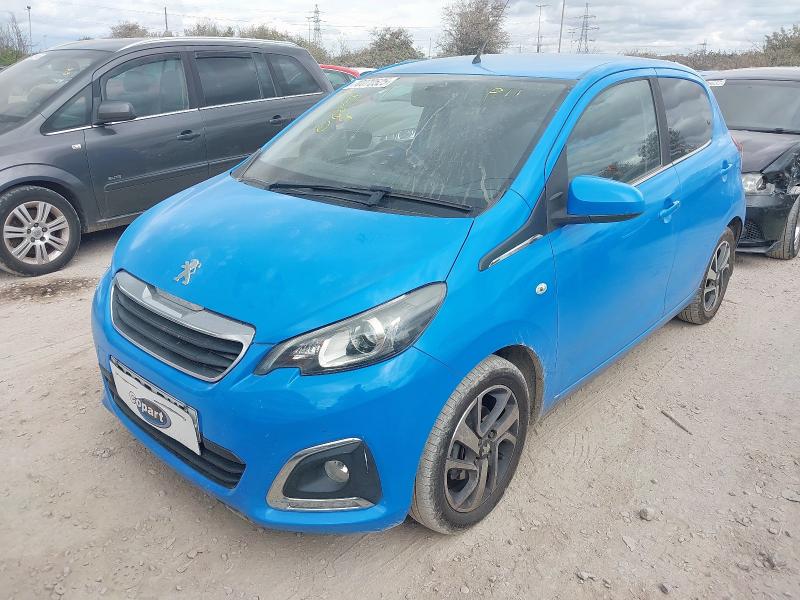 2015 PEUGEOT 108 ALLURE for sale at Copart BRISTOL