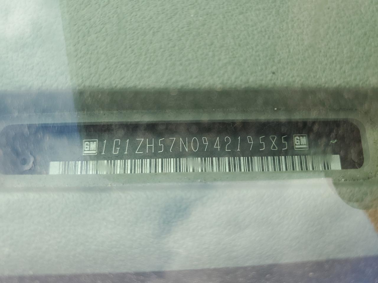 2009 Chevrolet Malibu 1Lt VIN: 1G1ZH57N094219585 Lot: 69816055