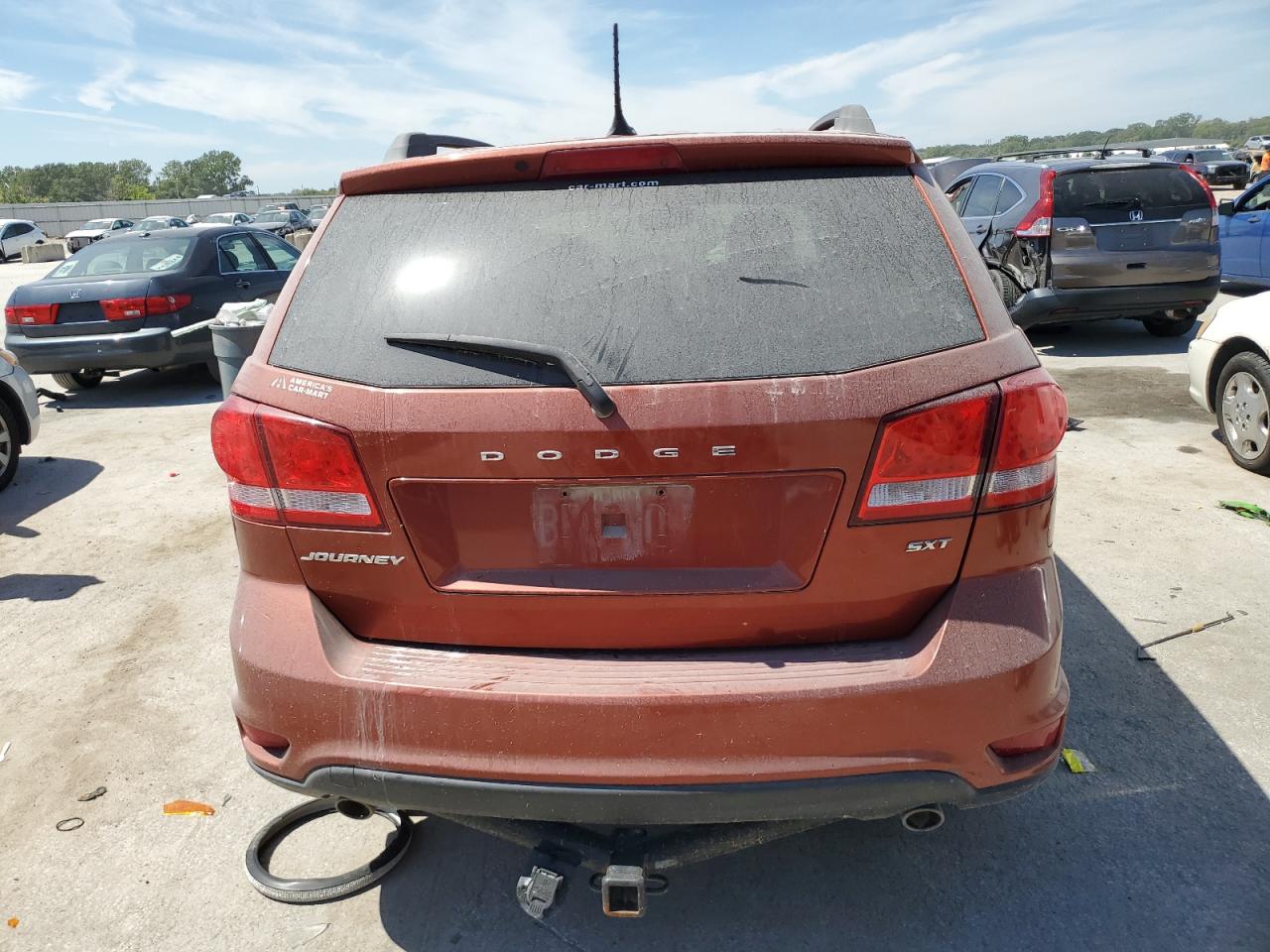 2014 Dodge Journey Sxt VIN: 3C4PDCBG5ET217942 Lot: 70757975