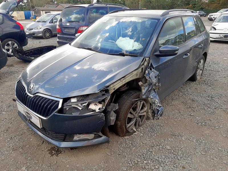 2021 SKODA FABIA SE TSI  for sale at Copart WOLVERHAMPTON