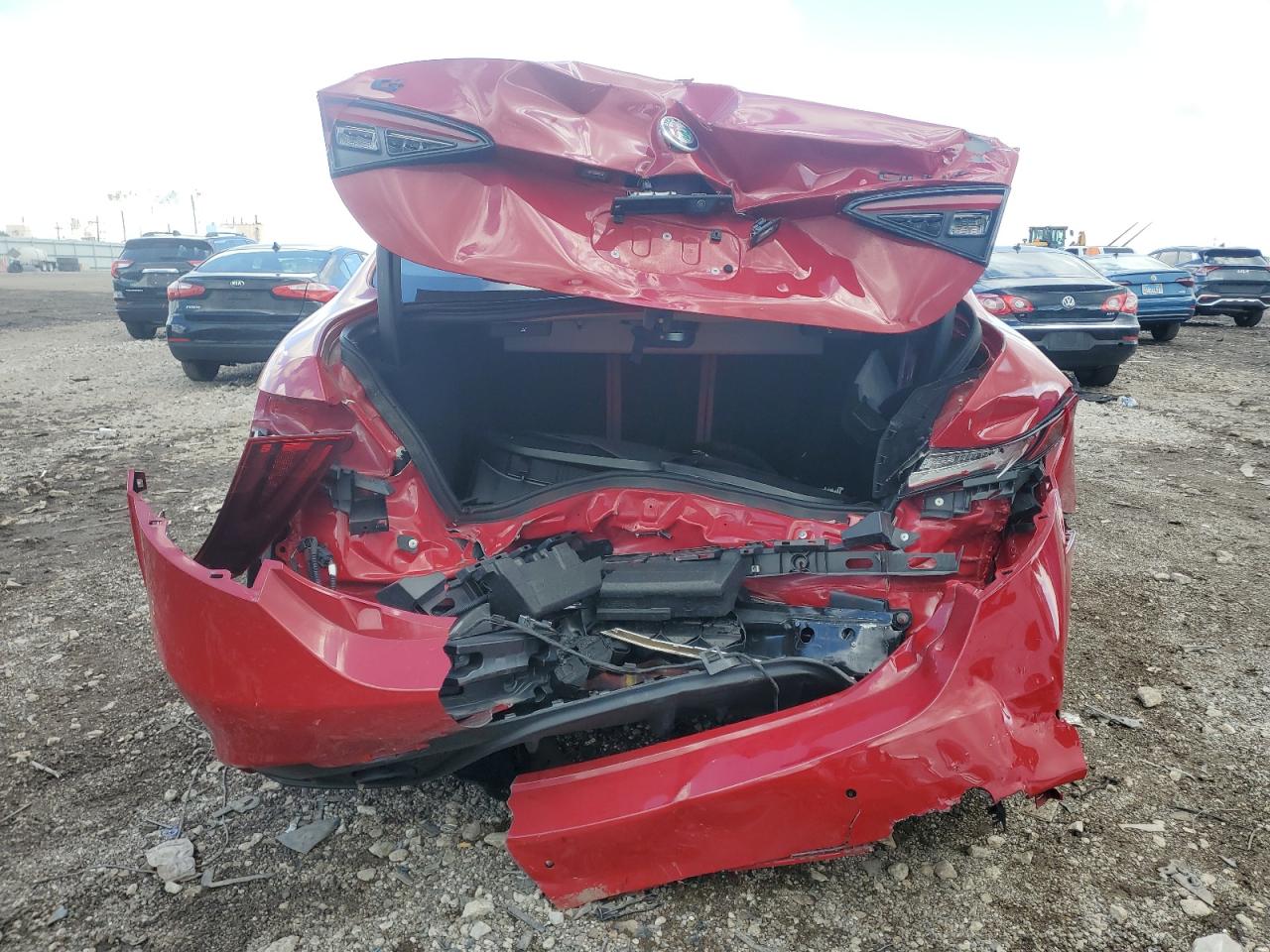 2021 Alfa Romeo Giulia Ti VIN: ZARFANBNXM7642953 Lot: 69591775