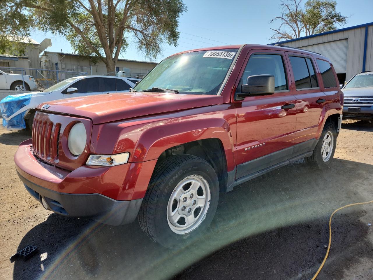 2012 Jeep Patriot Sport red null gas 1C4NJPBB5CD687631 photo #1