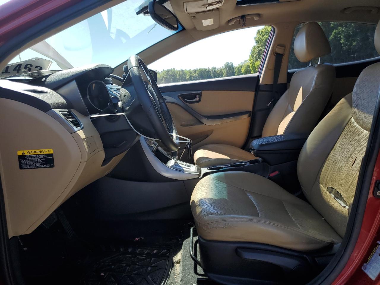 2012 Hyundai Elantra Gls VIN: KMHDH4AE3CU424308 Lot: 70095525