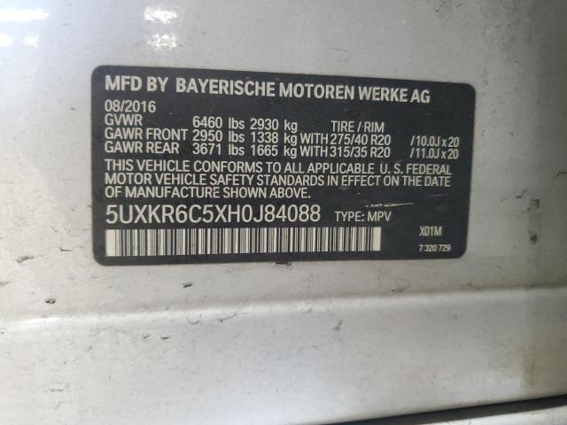 2017 BMW X5 XDRIVE50I  