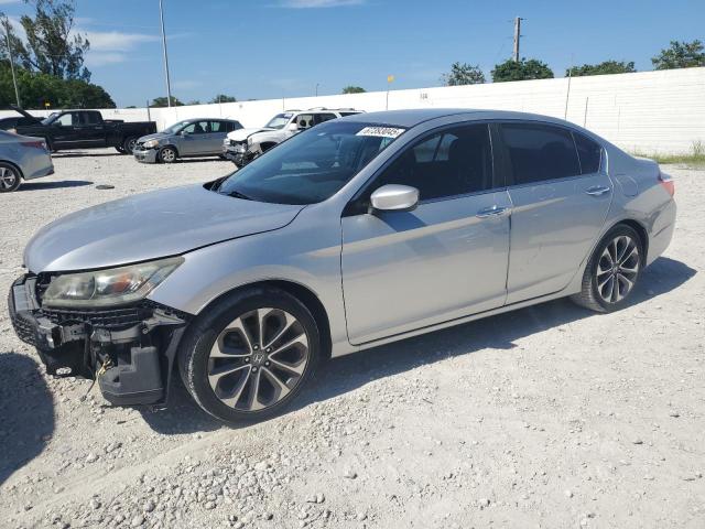  HONDA ACCORD 2013 Srebrny