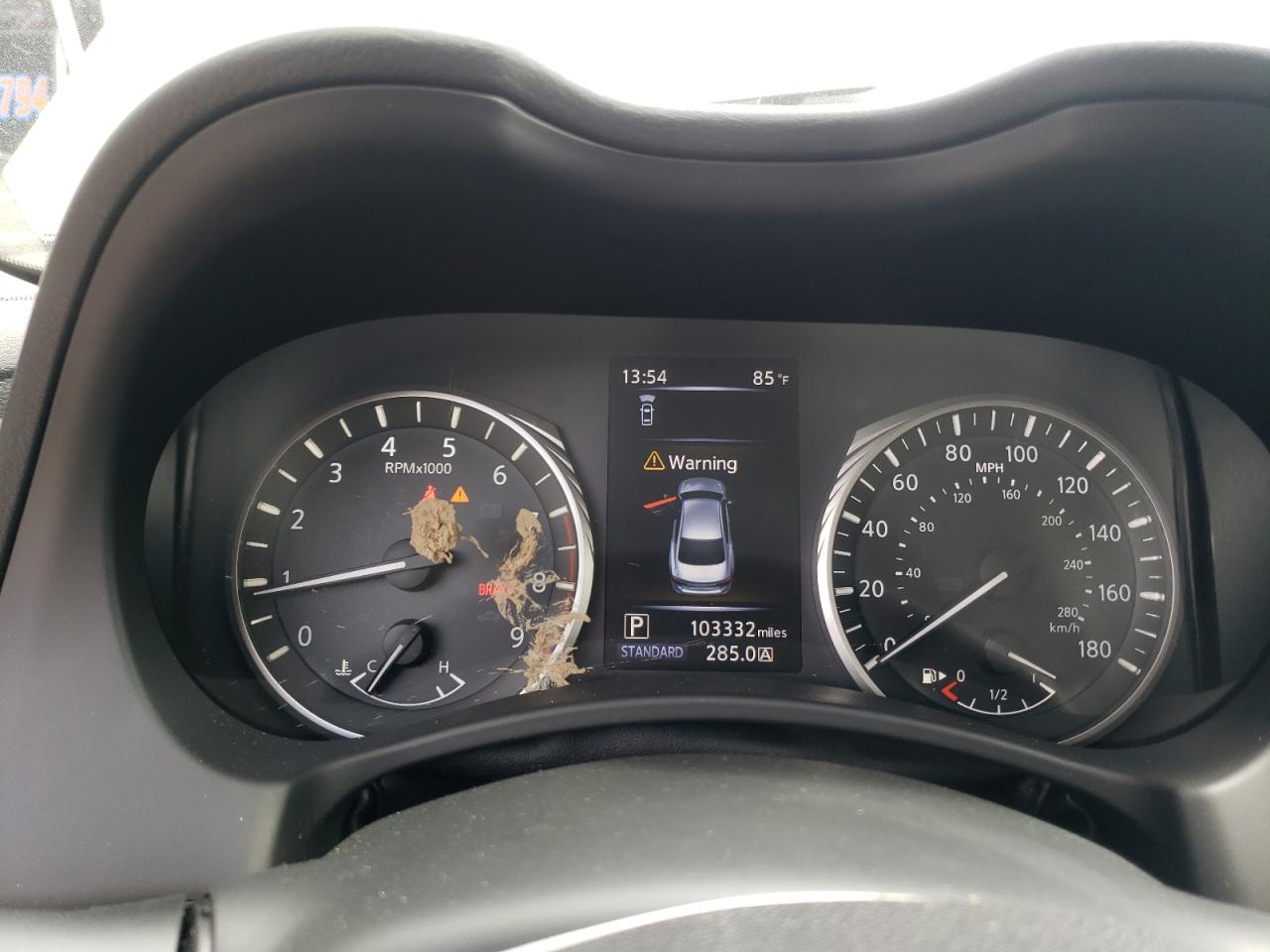 2019 Infiniti Q50 Luxe VIN: JN1EV7AR2KM553616 Lot: 67203635