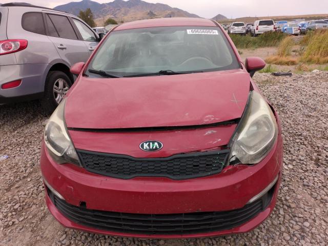 Sedans KIA RIO 2017 Red