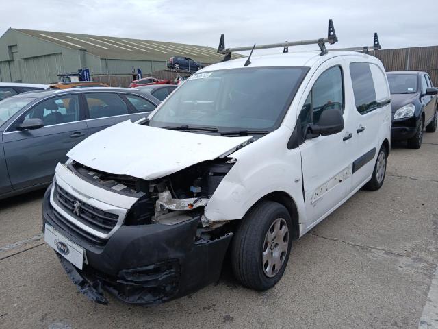 2018 PEUGEOT PARTNER PROFESSION L1 BLU  for sale at Copart NEWBURY