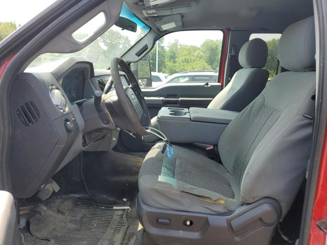 Pickups FORD F350 2013 Czerwony