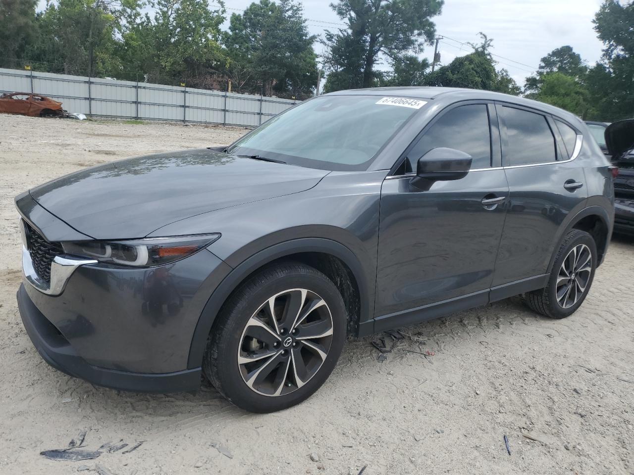 2023 Mazda Cx-5 Premium grey null gasoline JM3KFBDM2P0143968 photo #1
