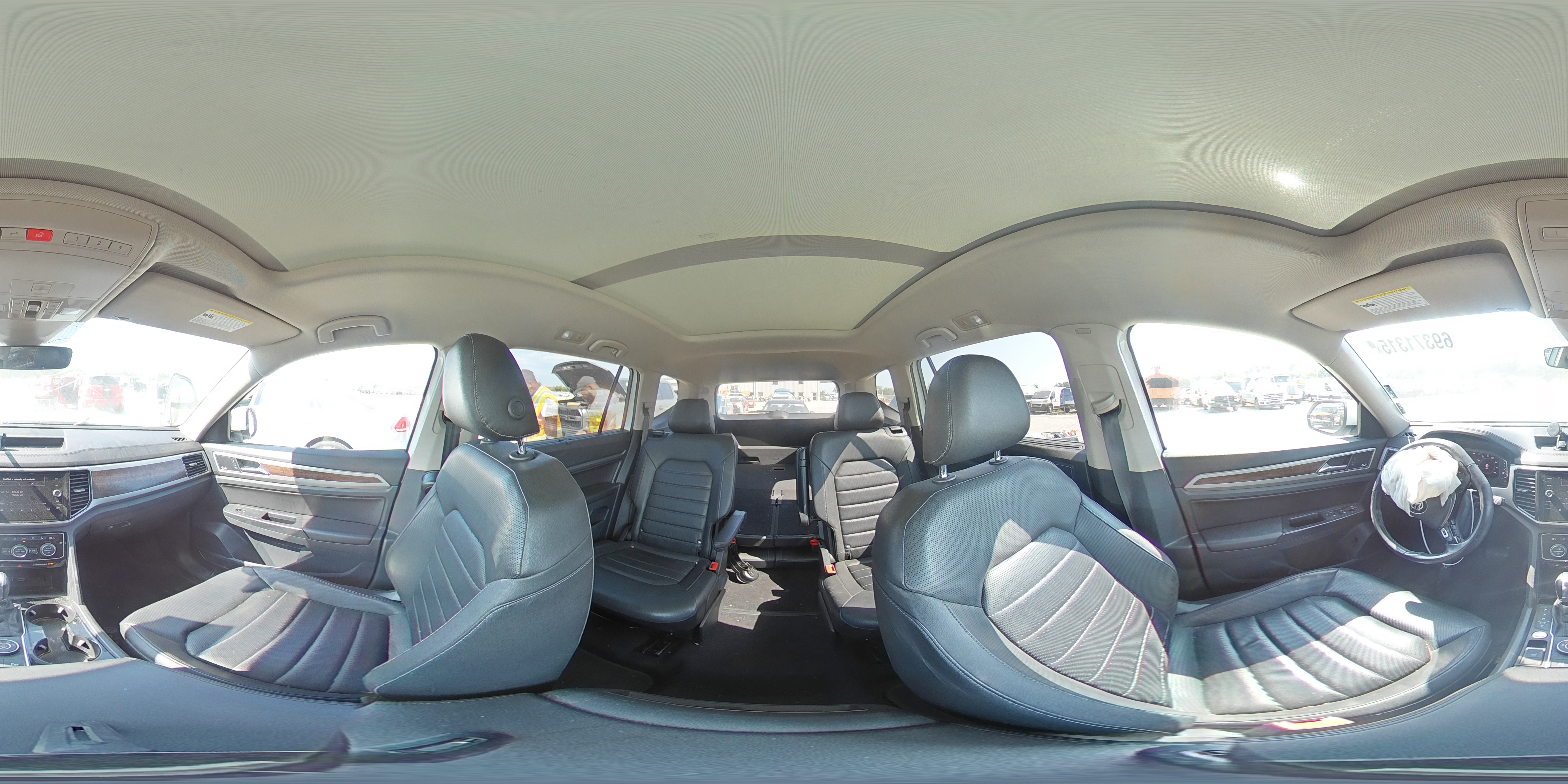 2019 Volkswagen Atlas Sel Premium VIN: 1V2NR2CA9KC557484 Lot: 69371315