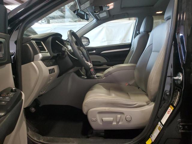  TOYOTA HIGHLANDER 2016 Черный