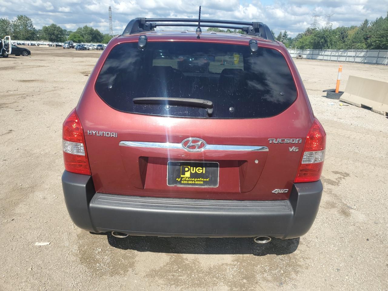 2008 Hyundai Tucson Se VIN: KM8JN72D08U770939 Lot: 69449005