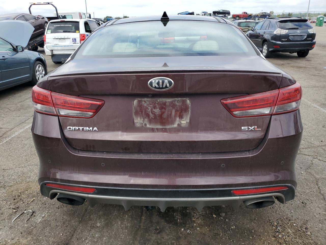 2016 Kia Optima Sxl VIN: 5XXGV4L21GG019153 Lot: 70497235