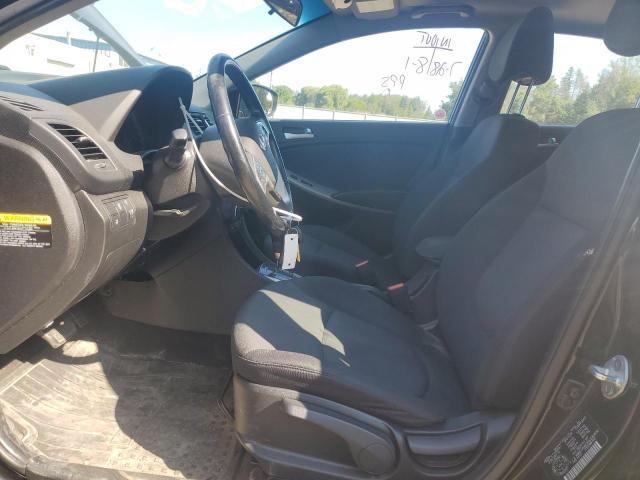  HYUNDAI ACCENT 2016 Czarny