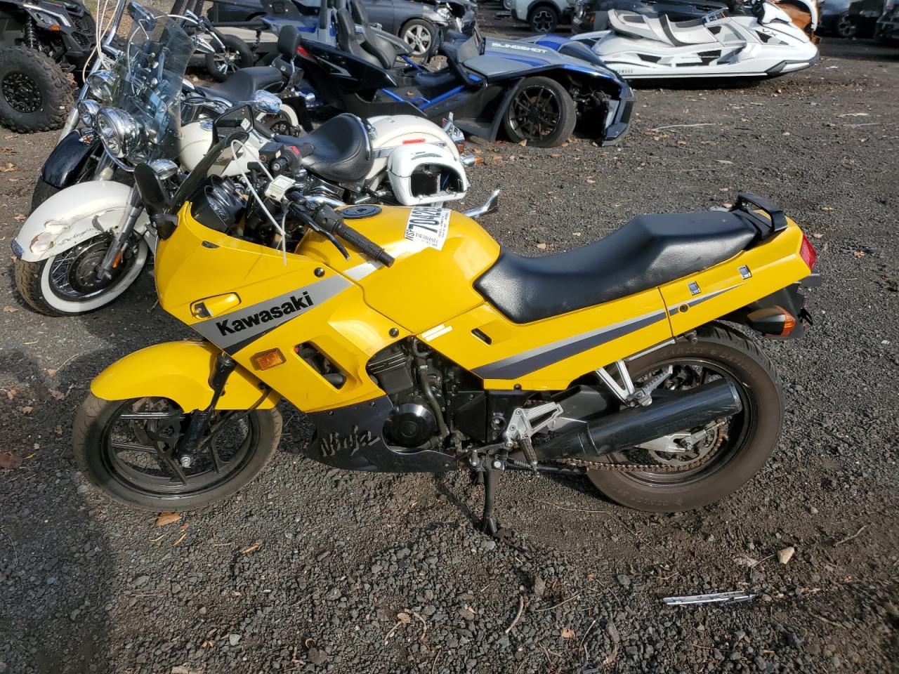 2005 Kawasaki Ex250-F yellow null gas JKAEXMF104UA02366 photo #4